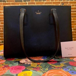 Black Kate Spade shoulder bag